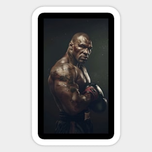 The GOAT Mike Tyson Sticker